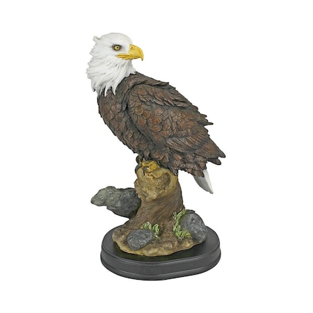 Design Toscano Noble Strength Bald Eagle Statues: Medium QS316
